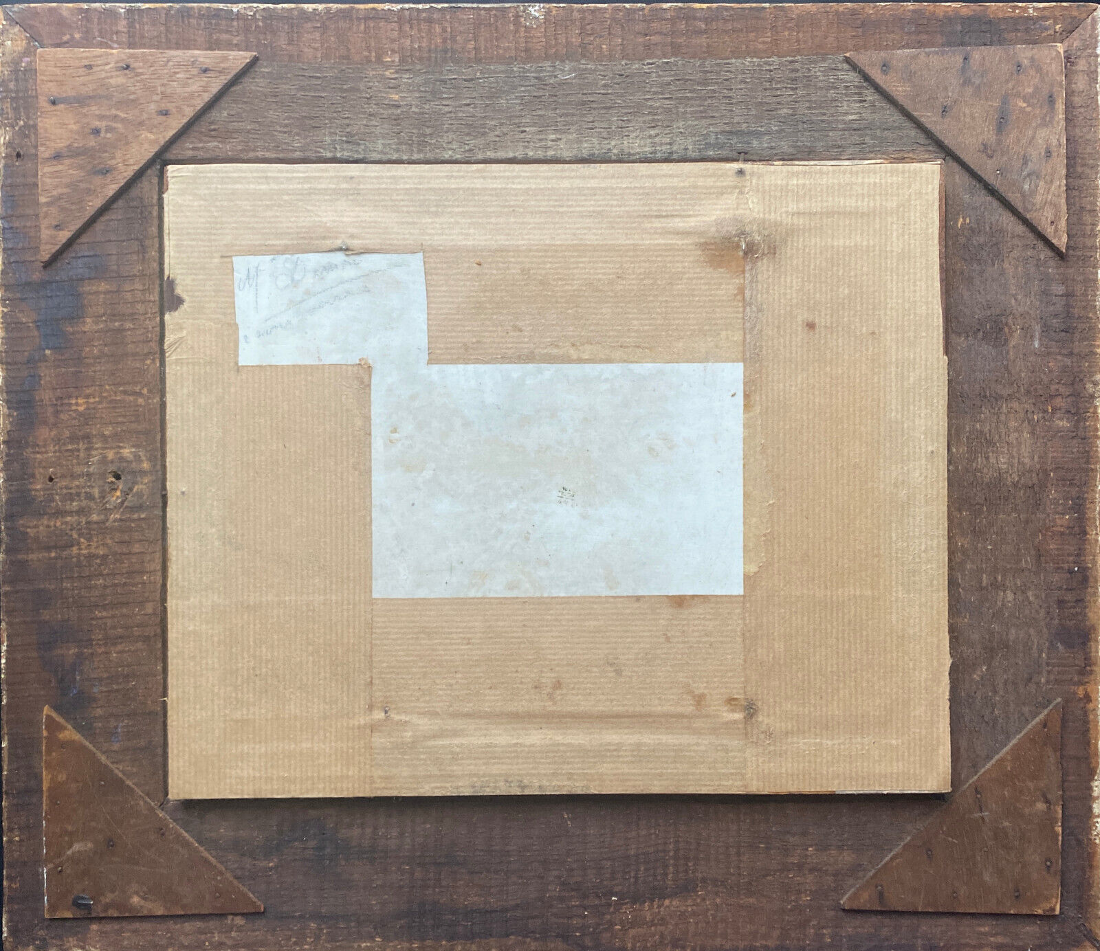 Painting HSCéramique "Nue sur la vague" signed M. Damon 1918 + frame