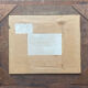 Tableau HSCeramics "Naked on the Wave" signed M. Damon 1918 + frame
