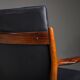 Danish Model 431 armchairs in leather by Arne Vodder for Sibast Møbler, 1960s, set of 4