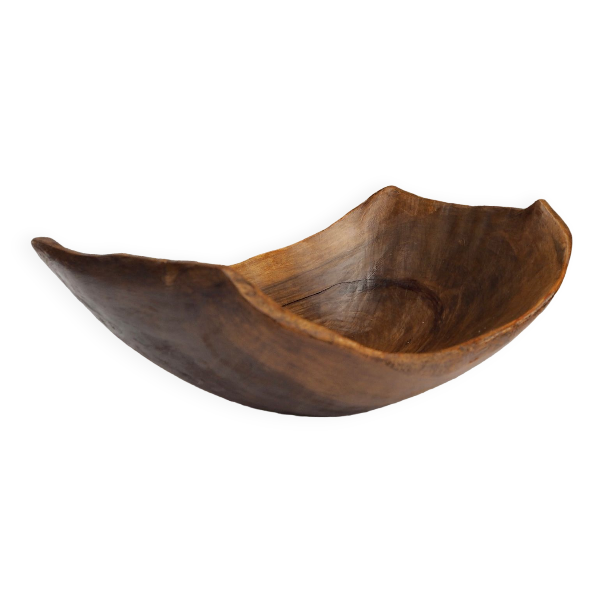 Vide poche XL en bois d'olivier