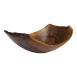 Olive wood pocket organizer