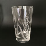 Set de 4 verres droits gravés H14cm