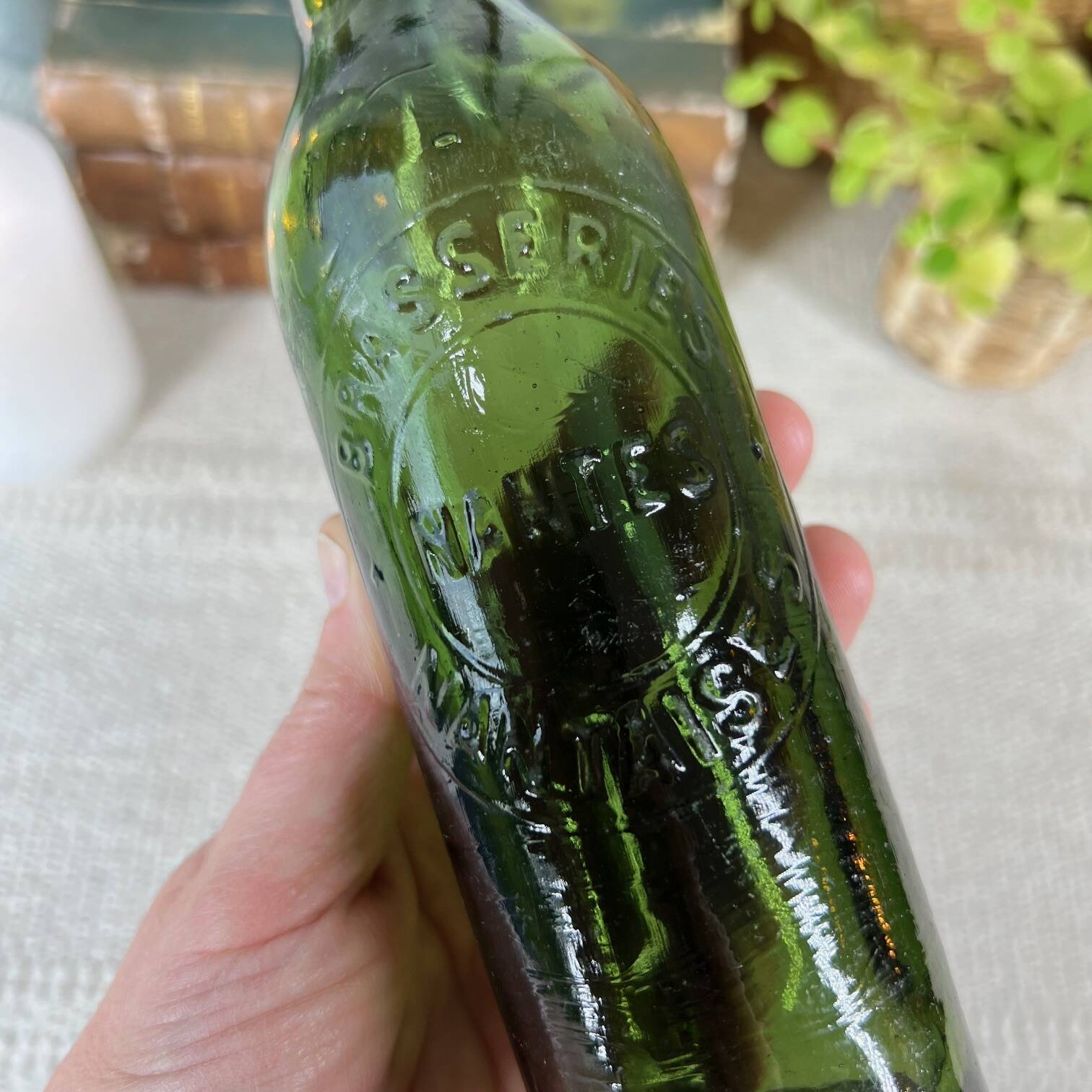 Old bottle “Brasseries Nantaises”