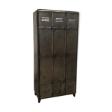 Industrial vintage wardrobe 3 doors