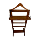 19th century walnut chamber valet