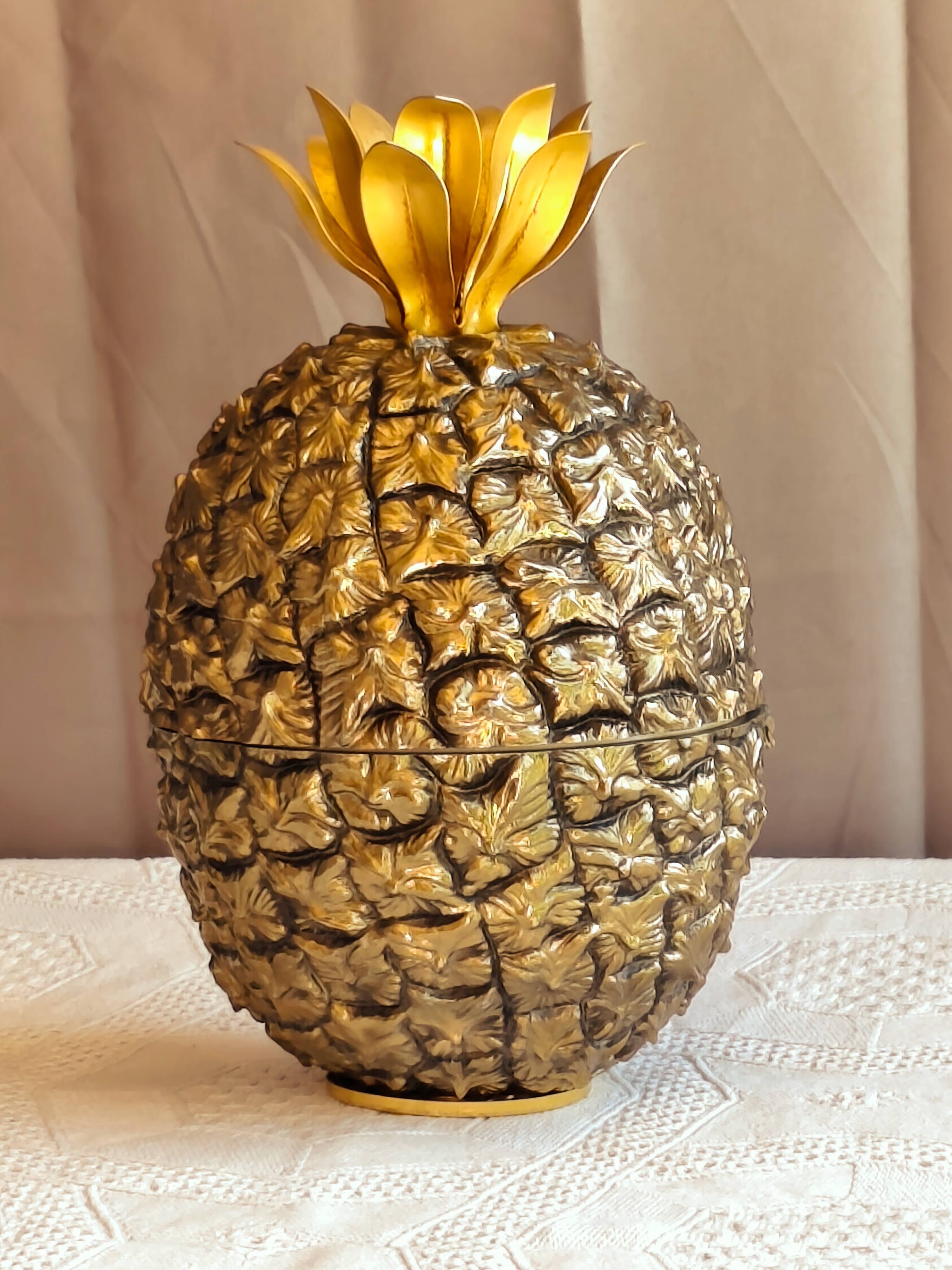 Signed vintage pineapple
