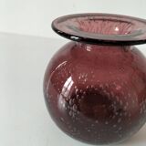 vase boule Biot non signé
