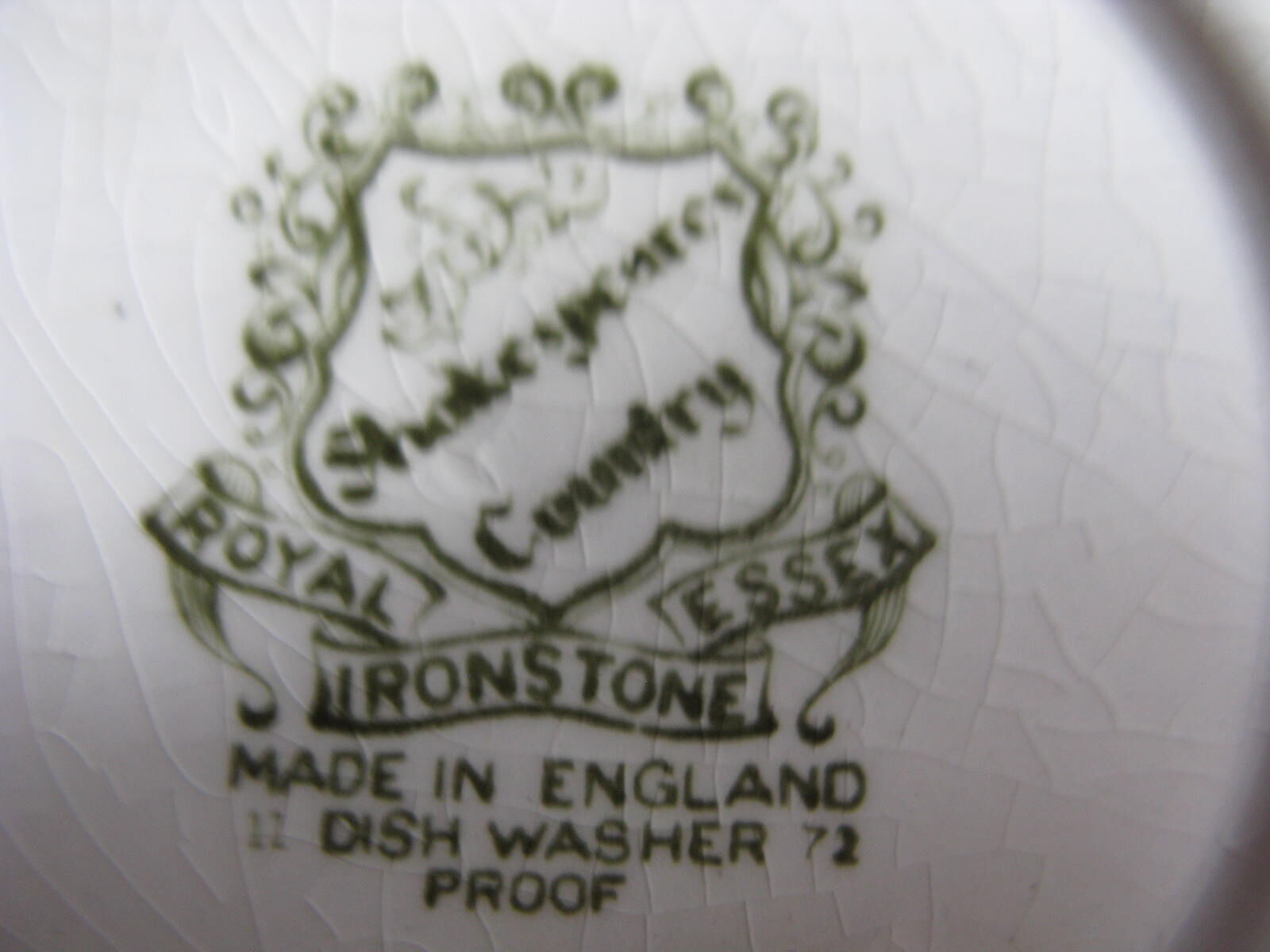 Set of 7 cups "royal essex"