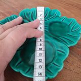 Trinket bowl green ceramic sheet