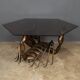 Unusual metal scorpion shaped coffee table c.1970