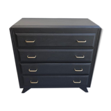 Vintage chest of drawers compass feet