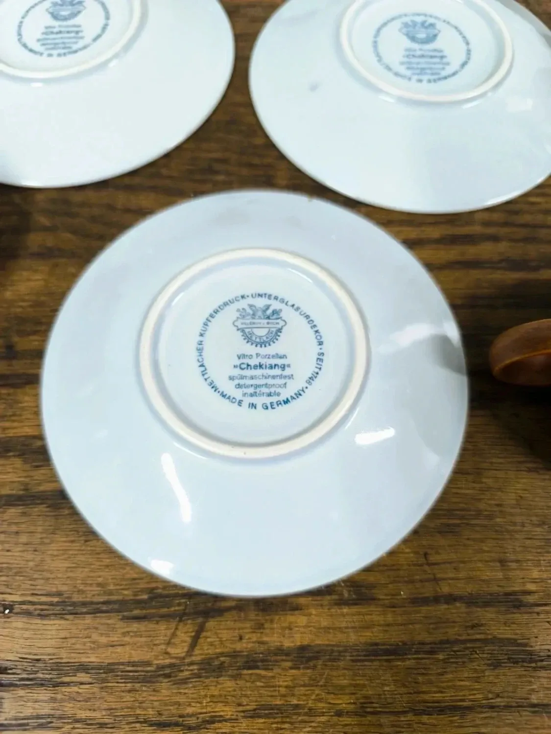 Set of 6 cups + saucers Villeroy and Boch Chekiang