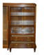 Art Nouveau library in burr walnut by Léon Jallot