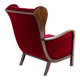 A rare high-backed lounge chair by Knoll, Art Deco.