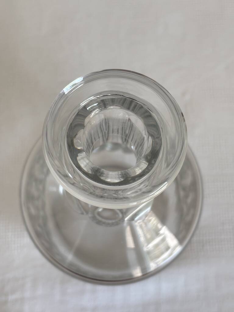 Cut crystal carafe from Baccarat – Stamped and numbered