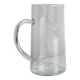 Engraved glass pitcher, wheat ears decoration