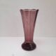 Art Deco vase in aubergine glass Doyen