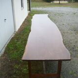 Brutalist farmhouse table