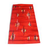 Tapis 50's en pure laine, 120x60cm