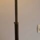 Adjustable table lamp – Tripod base in brass metal – Industrial style