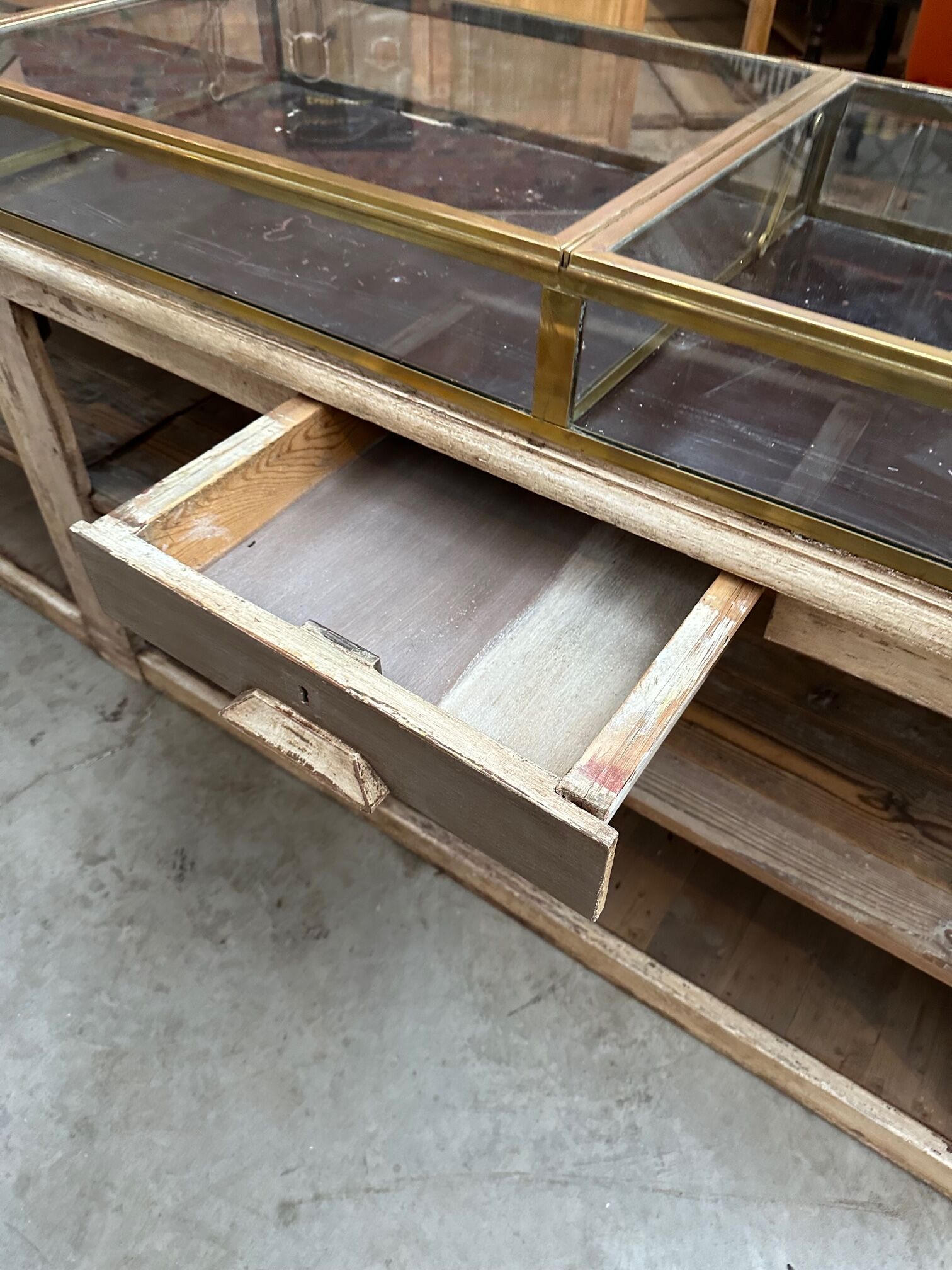 Showcase counter early twentieth century