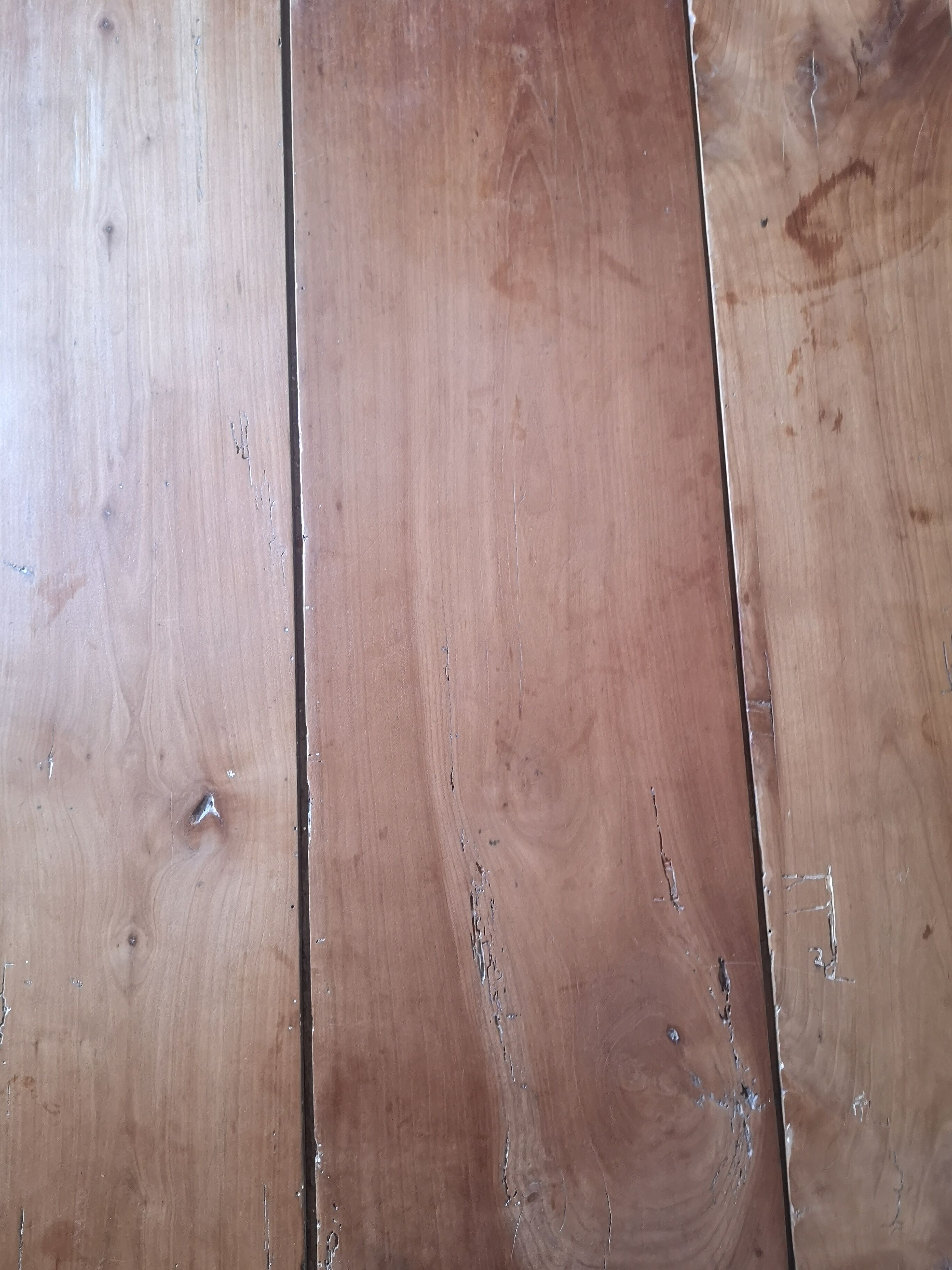 Table de ferme ronde D 130 cm