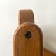 Chaise scandinave vintage en orme et corde tressée, design 1950