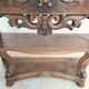 Console from the Napoleonic III era in walnut.