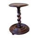 Table d'appoint en bois tourné, 52 cm