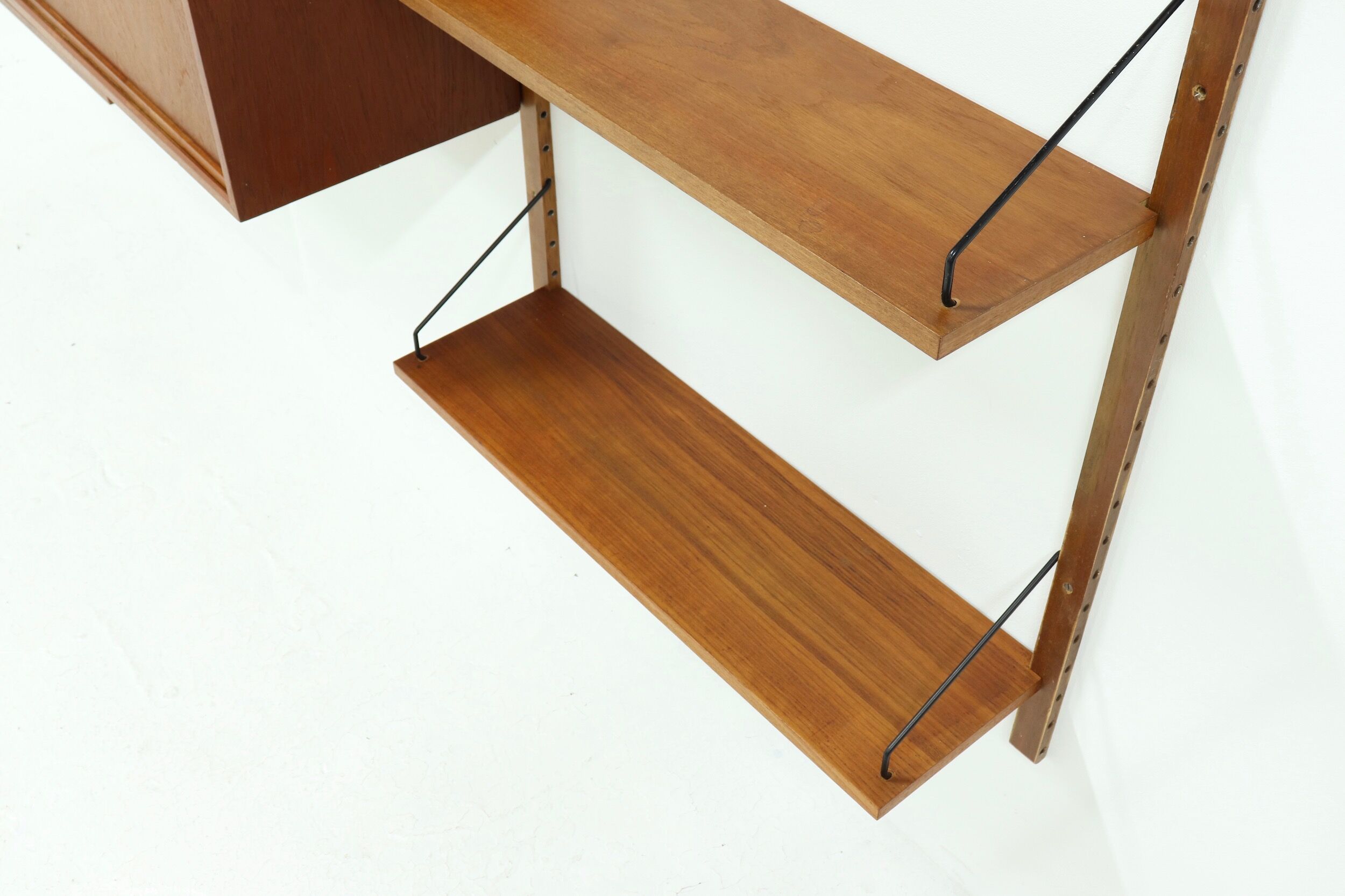 Royal System teak wall unit by Poul Cadovius for Cado Denmark, 1960's