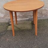 Vintage side table light wood
