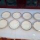 8 deep plates Terre de Fer Berthe / Longchamp