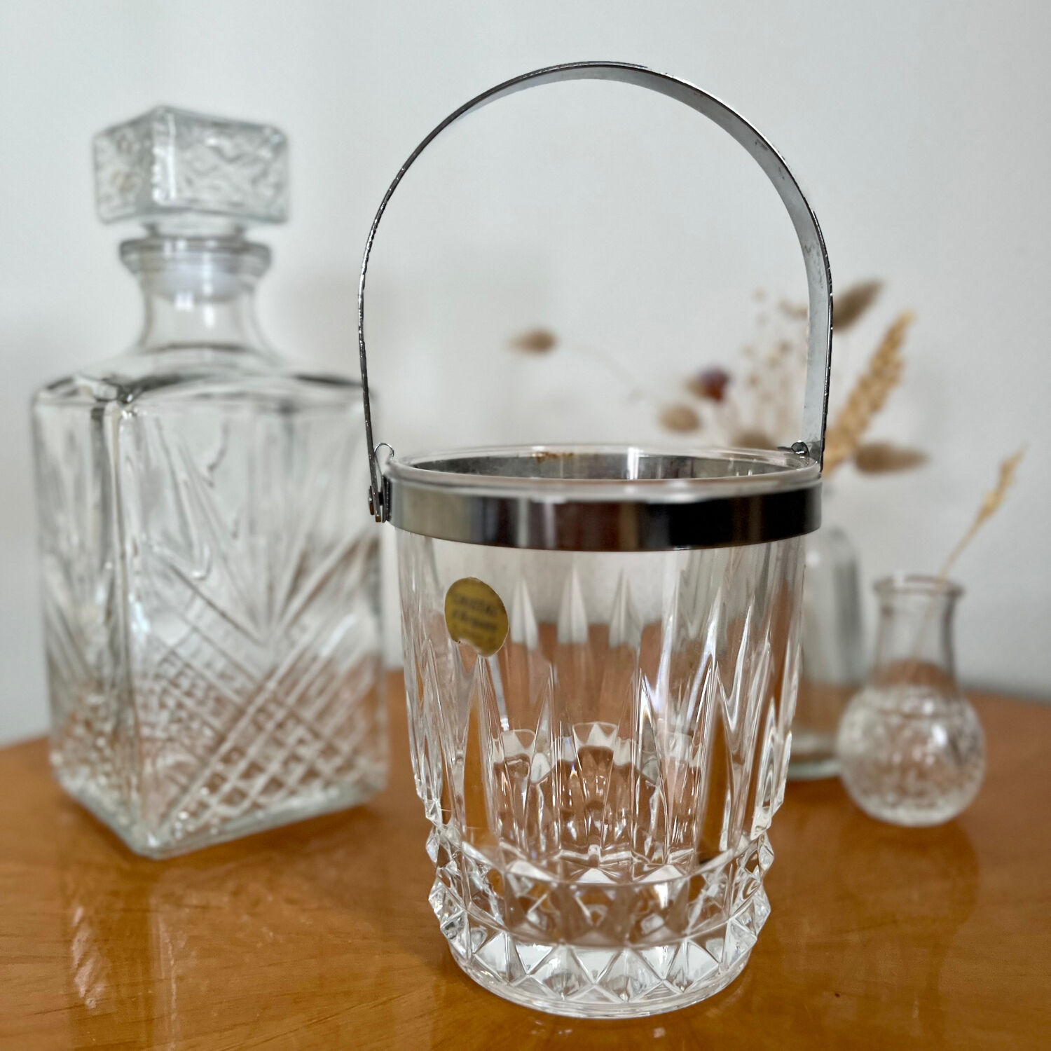 Cristal d’Arques ice bucket