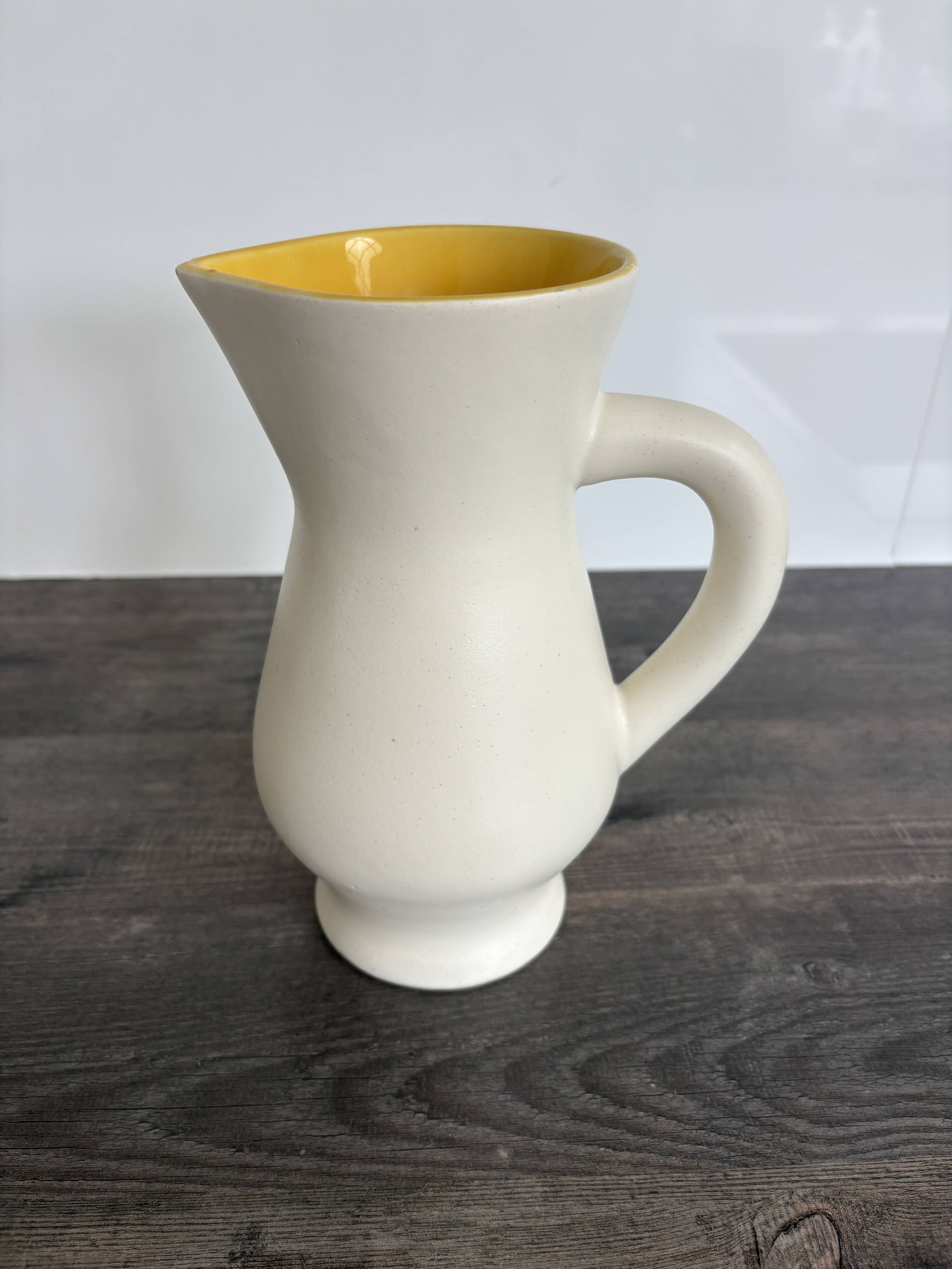 Pichet Saint Clément vintage French ceramic