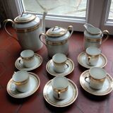 Service à café porcelaine de limoges lanternier