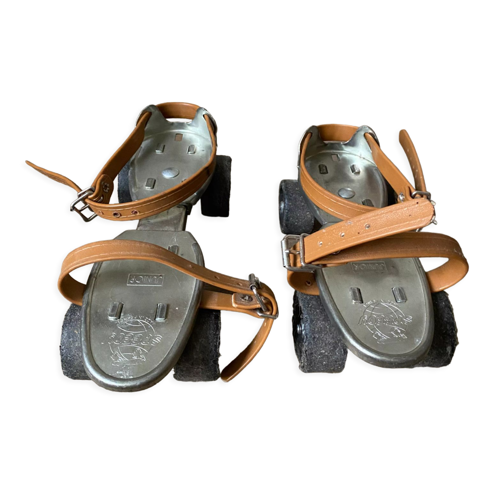 Anciens Patins à Roulettes Speedy - Métal Et Plastique, Taille Réglable, Vintage