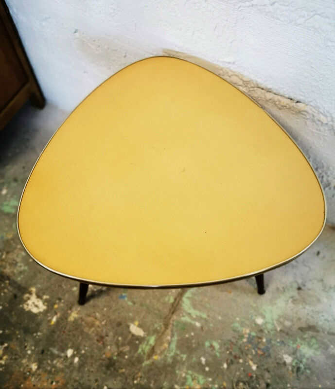 Vintage tripod coffee table