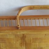 Woven bamboo tray 1960