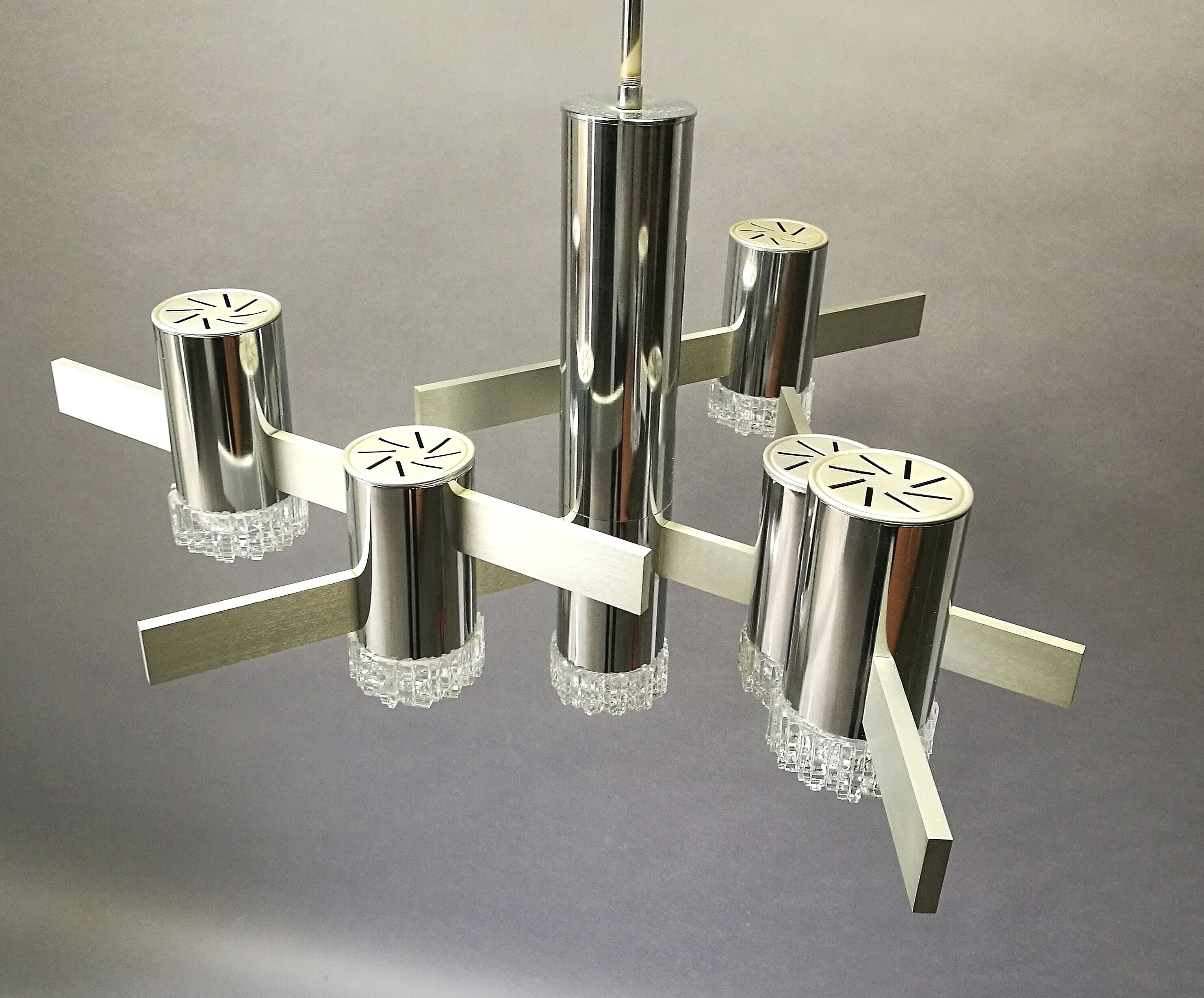 Chandelier of the Maison Sciolari from the 70