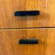 Vintage wooden mini armoire / bedside table