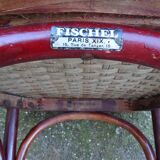 Fischel wicker terrace armchair 1930, N°415/F