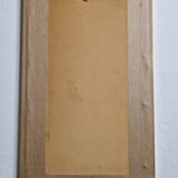 Étude de nu masculin au fusain, attribuée à Maurice de Bus, encadrement doré, 21 x 36 cm
