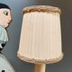 Lustre en bois Pierrot 1900