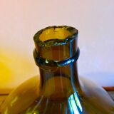 Old amber demijohn, 19th century, 10 litres