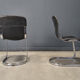 Vintage dining chairs by Cidue set of 6, 1970s