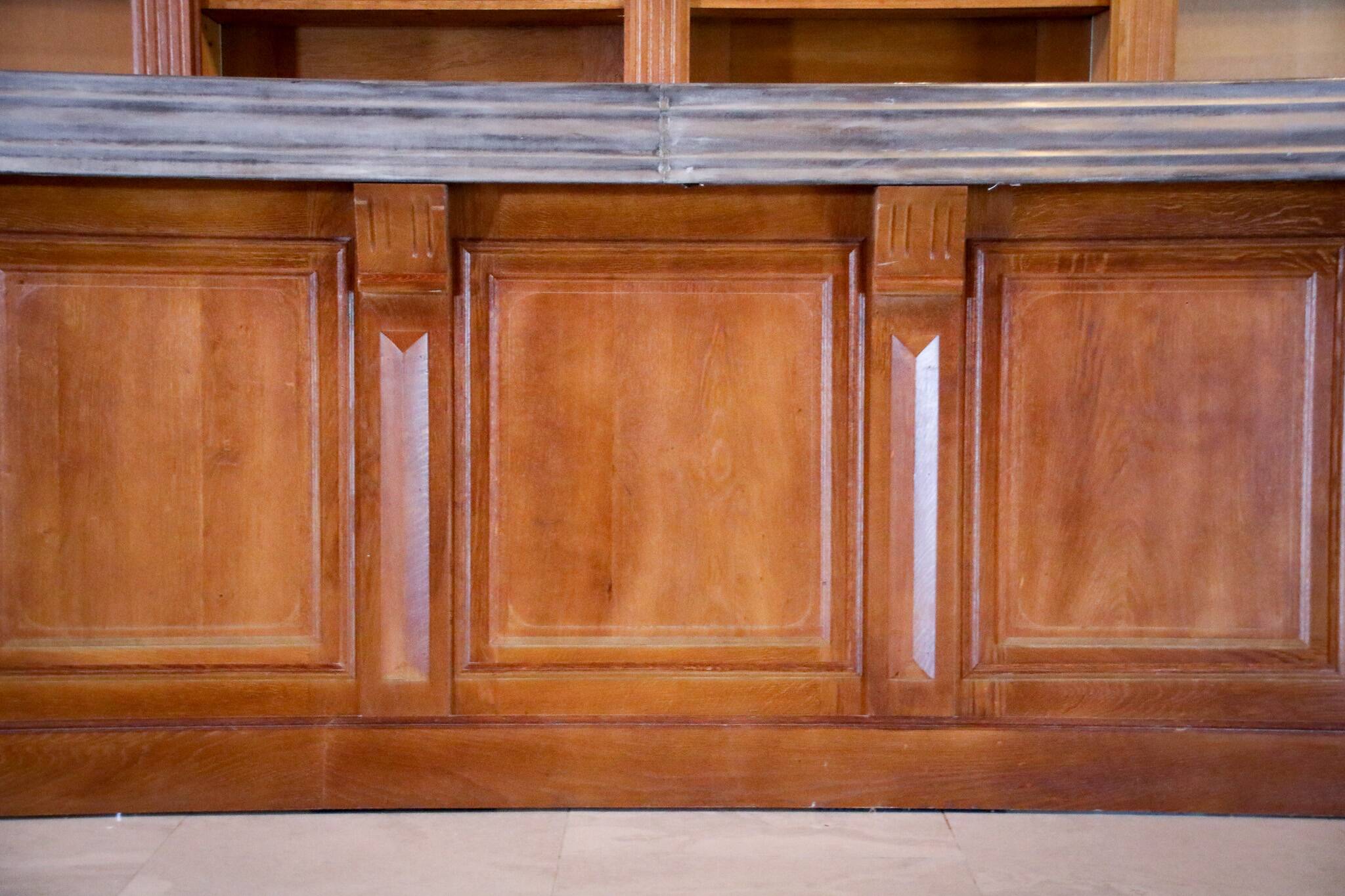 5m solid oak bar
