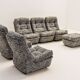 Orchidée modular lounge chairs by Michel Cadestin for Airborne, France