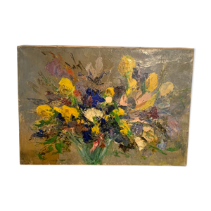 Huile sur toile