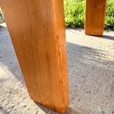 Solid elm coffee table