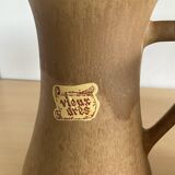 Trio of stoneware jug vases from the 70s